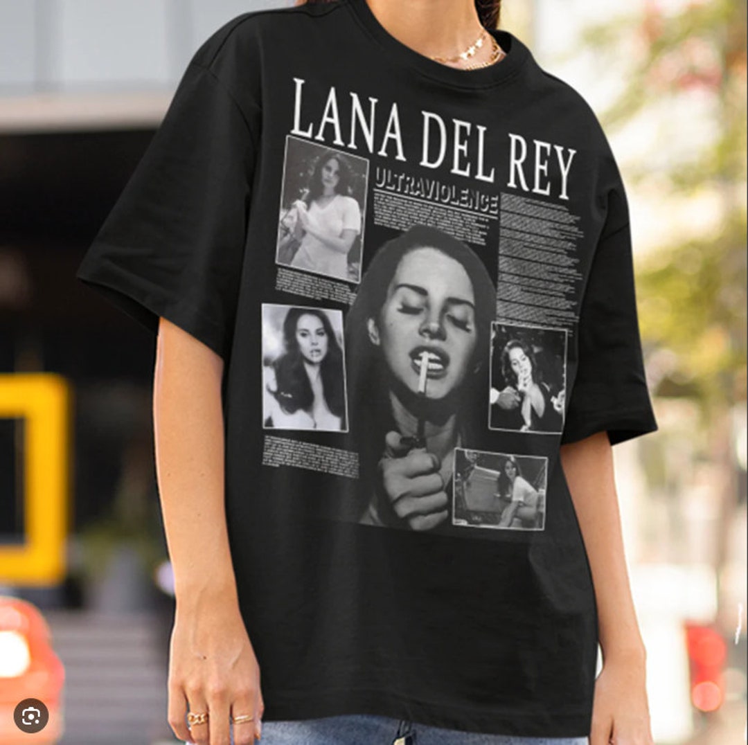 Lana Del Rey SHIRT Vintage LANA Del Rey Merch Oversized Etsy