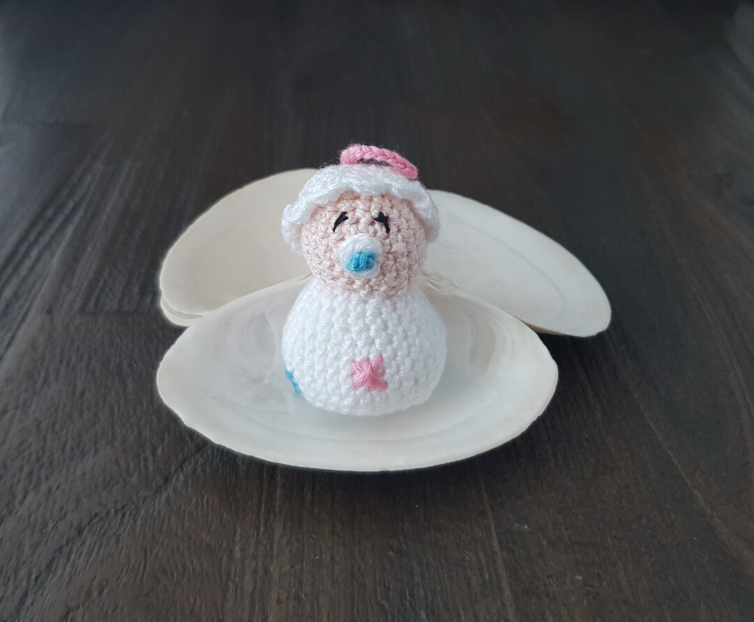 Cute Baby Keychain With Pacifier, Crocheted, Boy or Girl, Handmade - Etsy