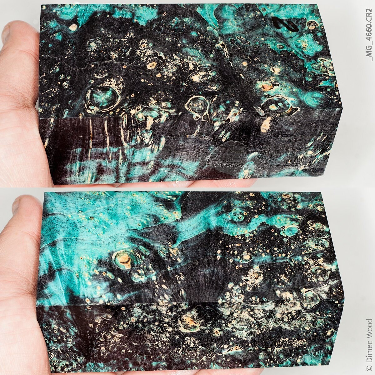 Stabilisierte Holz-Box holunder Burl Block Turning Messer | Etsy