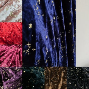 Ice Crushed Velvet Velour Fabric Shiny Stretched Upholstery Fabric Dress  Making, Gowns , Garments 150 Wide/60 '' 