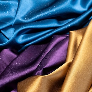 13 Colors Luxury Glitter Acetic acid fabric Fabric,Soft and Smooth Well Drap Fabric,Shimmer Clothing Fabric,Wedding Dress,DIY Craft Fabric