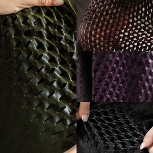 Designer Faux leather fabric,PU leather fabric,Chic Fabric Apparel Craft Fabric for Jakcet,Costumes,Casual Wear