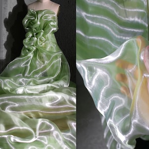 Grass Green Mesh fabric,Soft Tulle Lace Fabric,Party Fabric,Wedding fabric