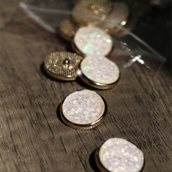 Crystal Buttons Etsy