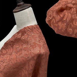 Caramel Chiffon fabric,Gilding Chiffon Fabric,Summer Fabric,Party Supplies By Yard