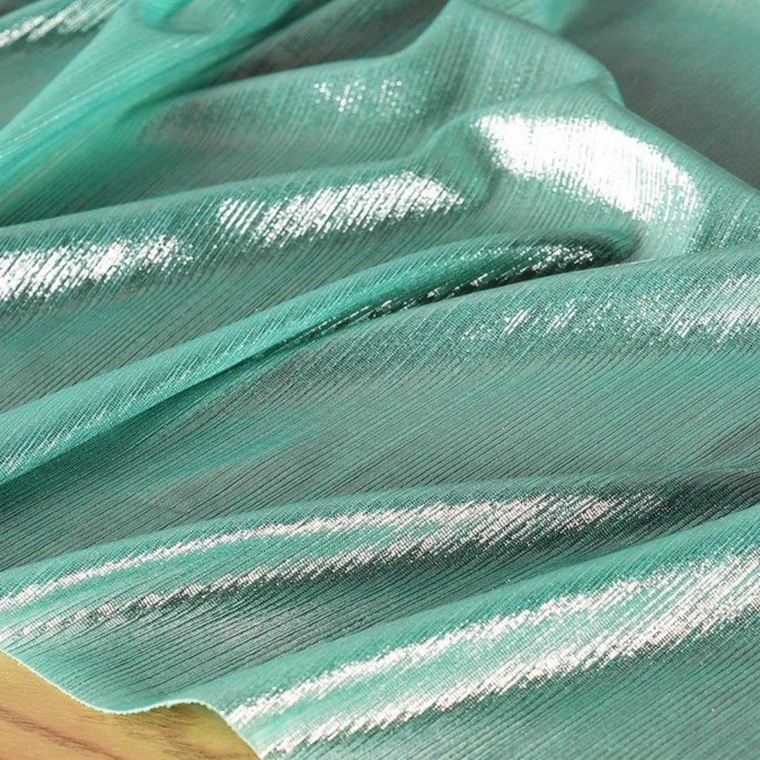 32 Colors Stripe Metallic Lame Fabric,gilding Fabric for Ball Gown ...