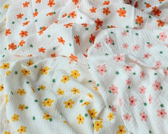 3 Colors cotton fabric,100% Cotton soft fabric,Floral Print fabric clothing,fabric for kids