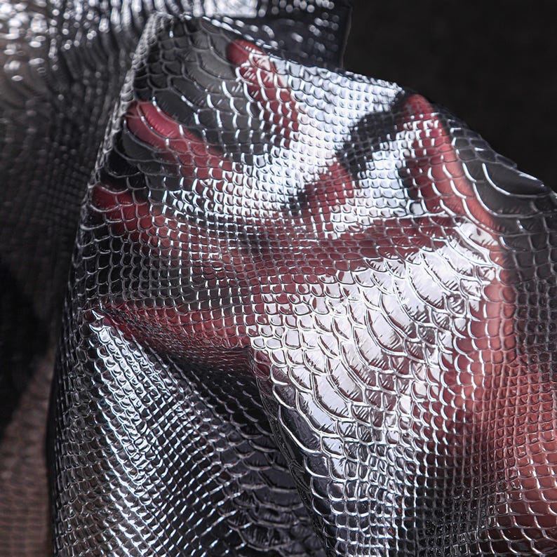 Fully Transparent TPU Fabric,soft Clear Tpu,snake Scale Shape