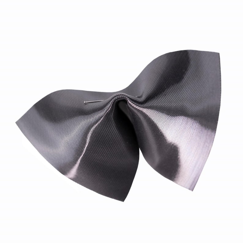 Super Shiny Fabric,Dark Gray Water-Shine ultra-gloss Designer Fabric,Smooth Well Drap Fabric,Sparkle Fabric,Pants,bag,jacket Fabric image 6