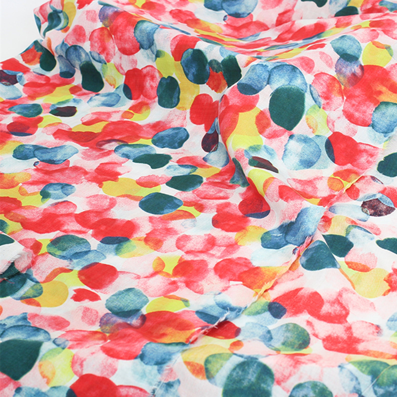 Summer Cotton Fabric,colorful Dots Cotton Fabric,soft Feeling Fabric ...