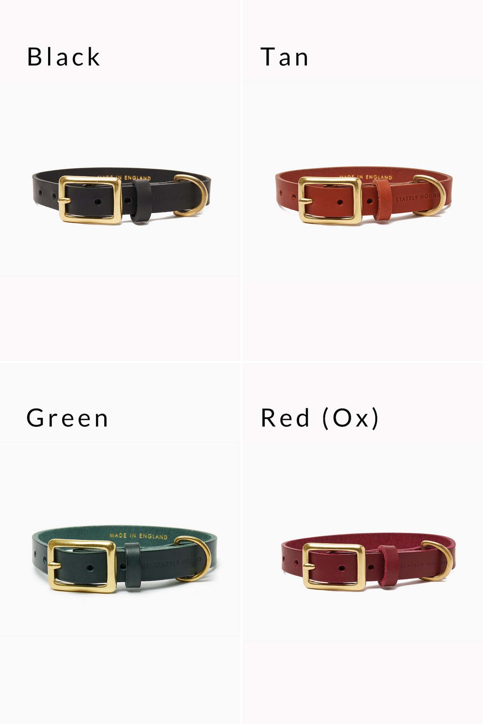 Dark Green Leather Dog Collar Engraved Dog Collar With Brass Etsy