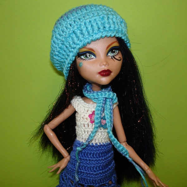 Monster high clothes   . Handmade doll outfit