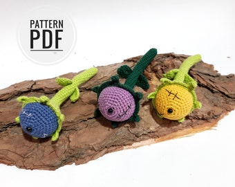 Halloween crochet pattern Spooky decor crochet patterns Halloween amigurumi Horror crochet Diy halloween decor Crochet plant Halloween gifts