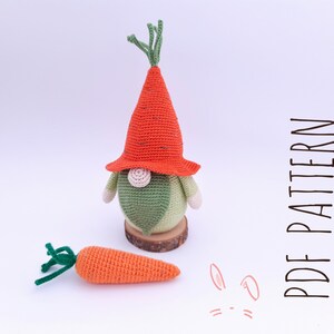 Garden gnome crochet patterns pdf Fall gnomes Amigurumi crochet pattern Gnome patterns Crochet patterns Autumn gnome