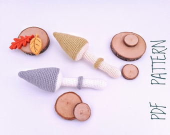 Grzyb szydełkowy Wzory szydełkowe Dekoracja grzybowa Wzór szydełkowy grzybowy Dekoracja grzybowa Pluszowy grzyb Wzór amigurumi Zabawki szydełkowe