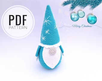Weihnachten Gnome Muster Gnome Muster Amigurumi Muster Urlaub Gnom Gnome Weihnachten Gnome Dekor Crochet Gnome Ukraine Verkäufern