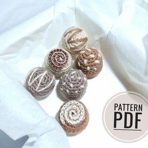 Crochet pattern chocolade sweet Crochet food pattern Crochet amigurumi pattern Plush pattern Amigurumi pattern Fake food props