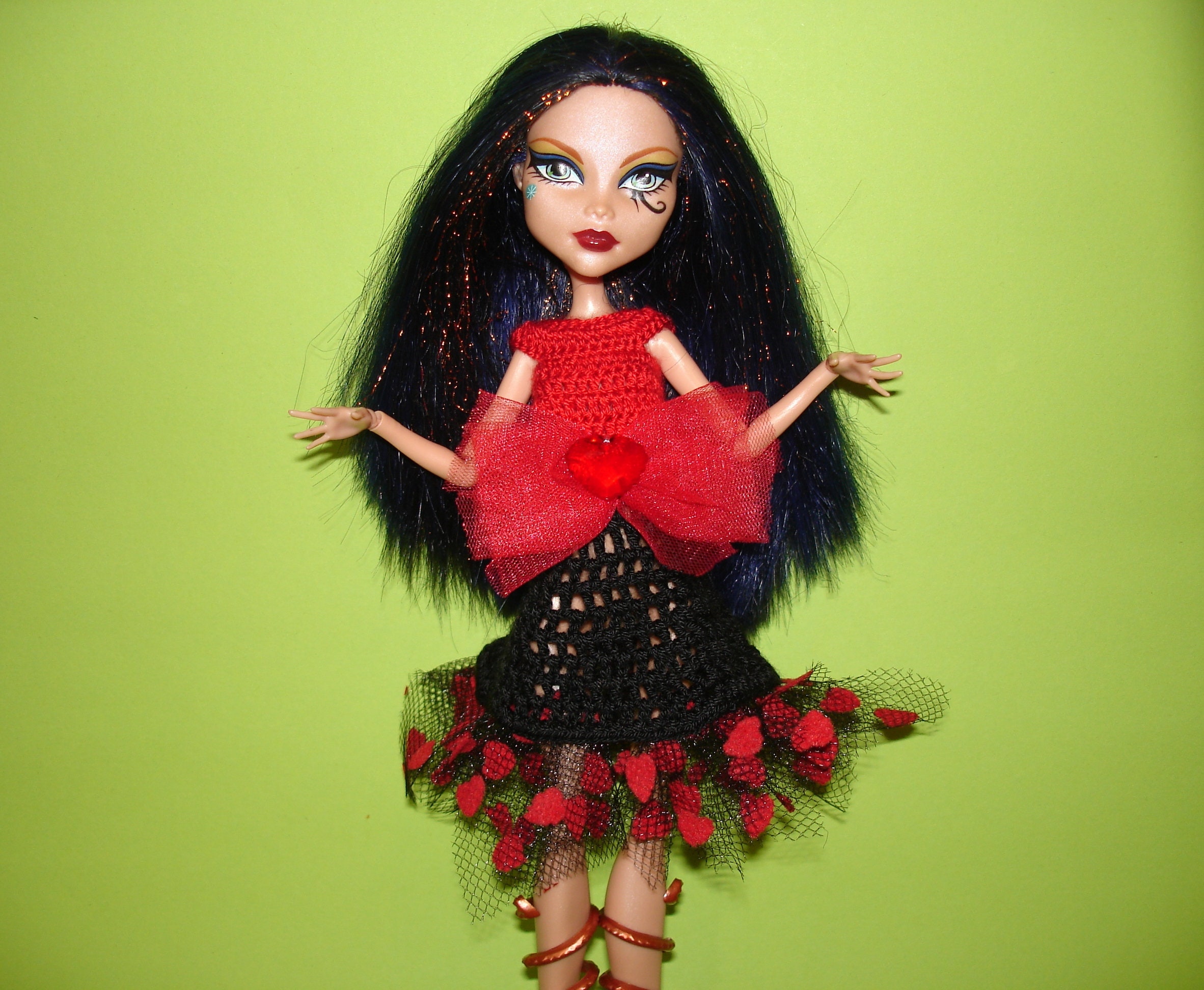 etsy monster high dolls
