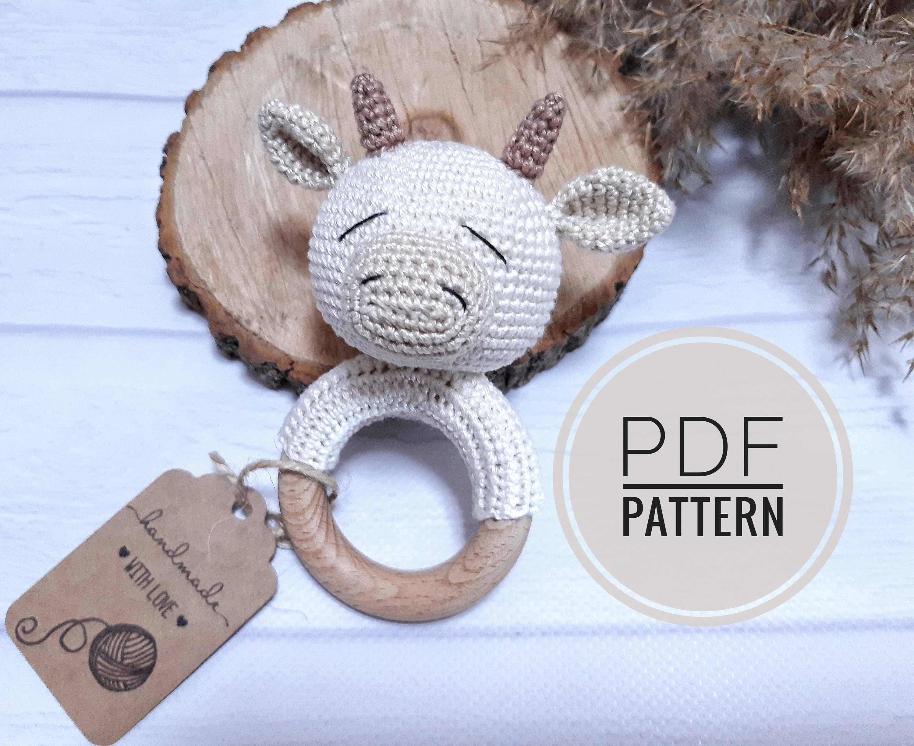 16 Strawberry Cow Crochet Patterns for Plushies, Loveys, and Blankets 4 Cow crochet pattern Baby rattle Strawberry cow Crochet