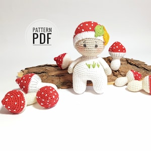 Crochet doll pattern Amigurumi doll pattern Crochet patterns amigurumi Crochet pocket doll pattern Crochet amigurumi pattern