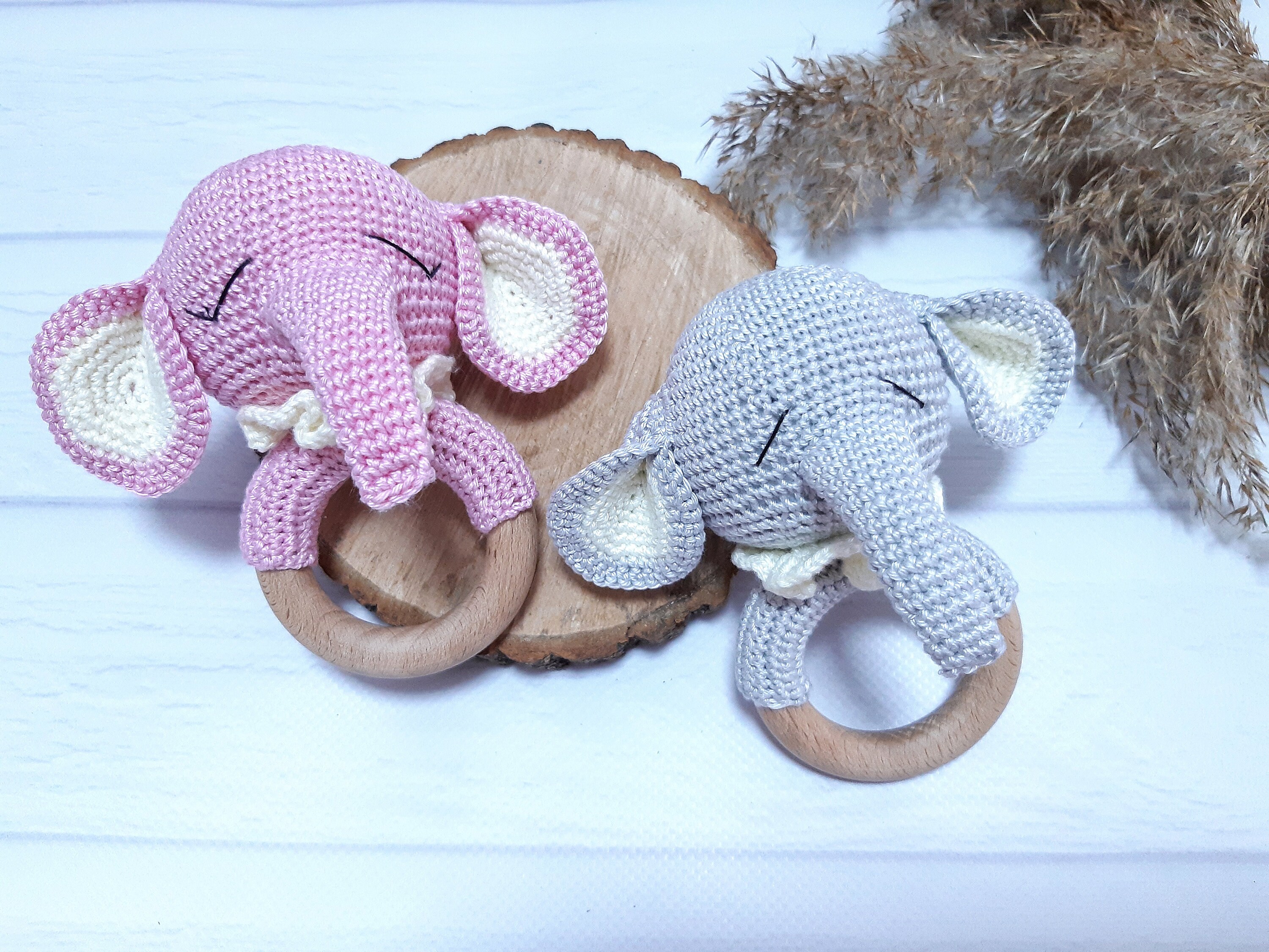 Baby Rattle Twin Pregnancy Announcement Congratulations Pregnancy Gift ...