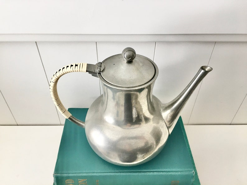 Vintage Pewter Teapot