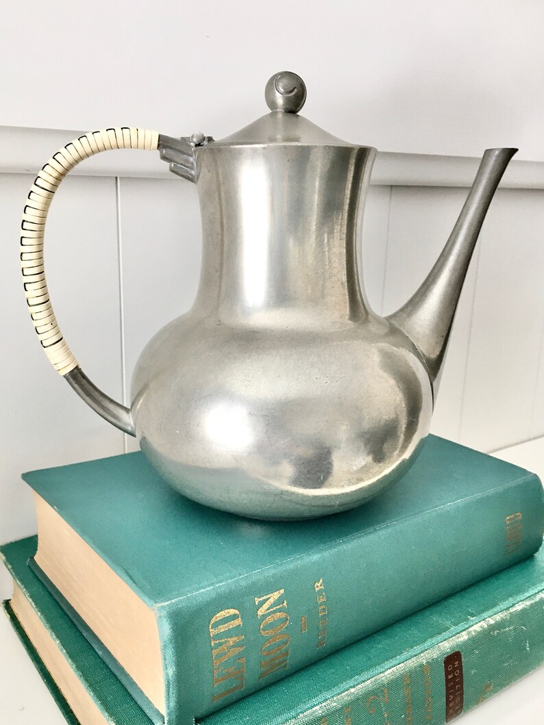 Vintage Pewter Teapot