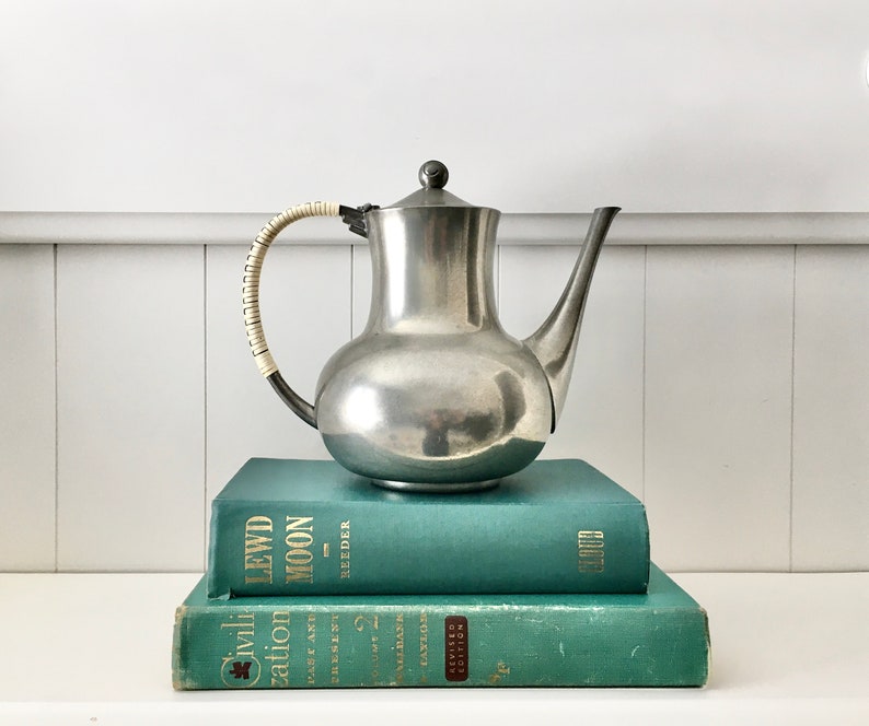 Vintage Pewter Teapot