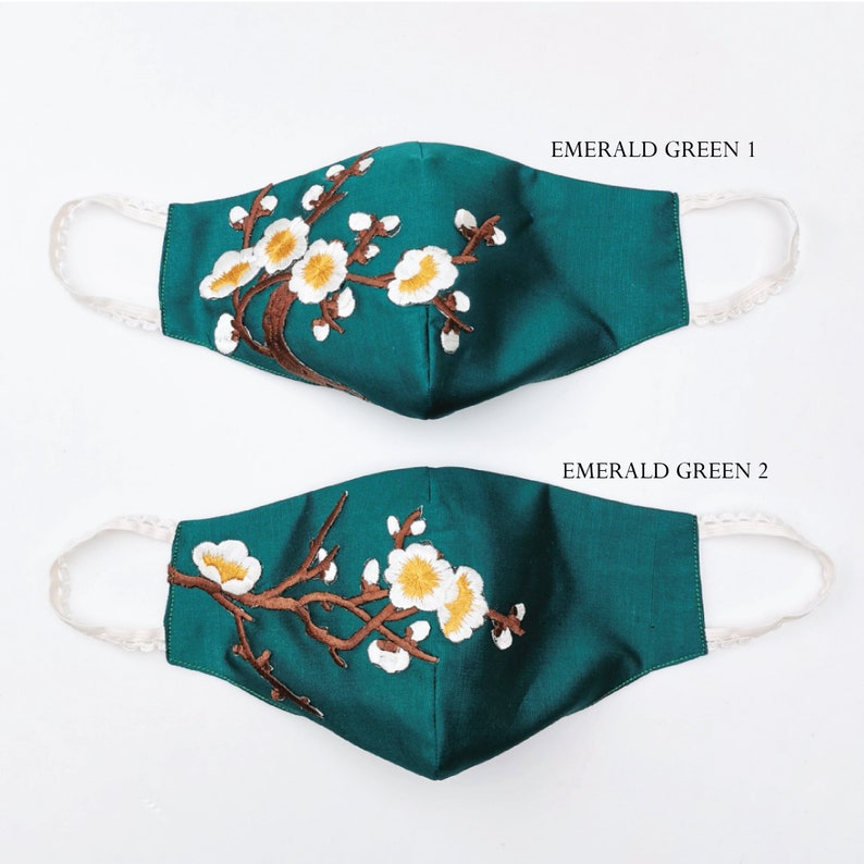 Pure Silk Dupioni Face Mask 3 Layers With Nose Wire/ Natural Etsy