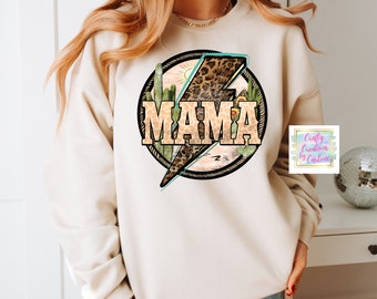 Mama sweatshirt | western mama sweatshirt | western Gifts | Gift for country Mom | cute gift for western lover | cactus lover