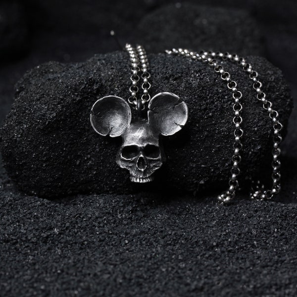 PENDENTIF SKULL MICKEY