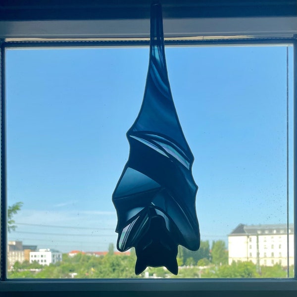 Custom Stained Glass Bat for Markus