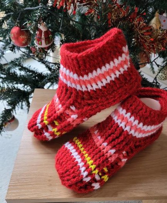 Chausson Chaussette Pantoufle Au Crochet Pour Femme Chaussons De