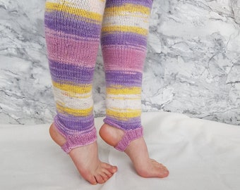 Knitted Yoga Socks Knit Leg Warmers, Yoga Socks, Home Yoga, Athletic c Socks, Knit Flip Flop Socks Toeless Sock, Leg Warmers.