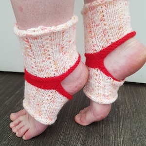 YOGA SOCKS Punto de mano Flip Flop calcetines Yoga calcetines Pedicura  Calcetines toe menos calcetines Calcetines Calcetines Modernos, Calcetines  de moda regalo para niña -  España