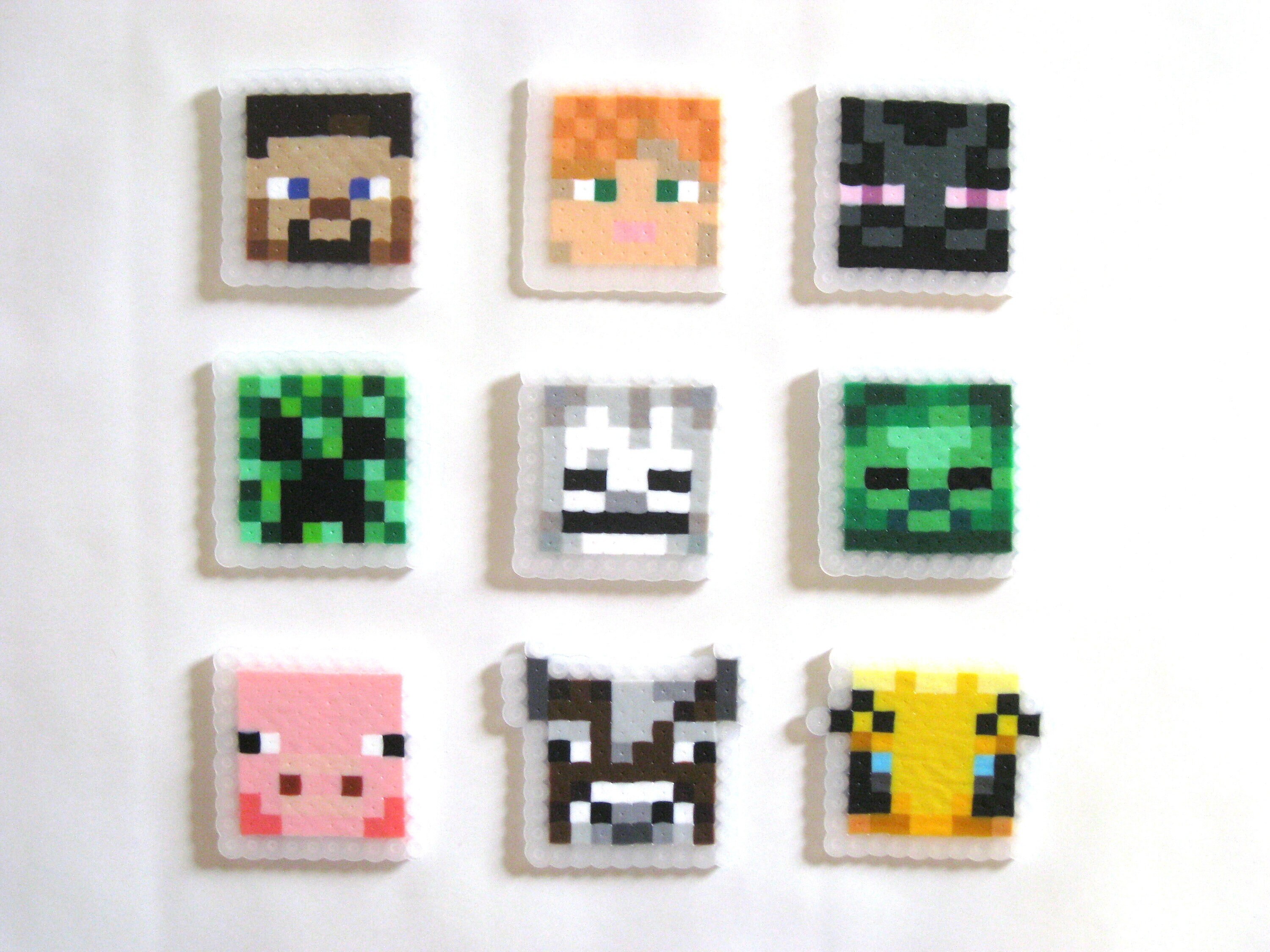 Minecraft Perler Beads Steve