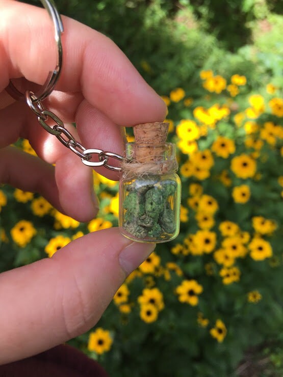 Download Mini miniature Mock Cannabis Marihuana Pot Stash Jar | Etsy
