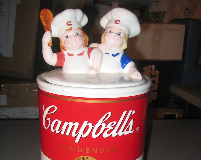 Campbell's Soup Cookie Jar