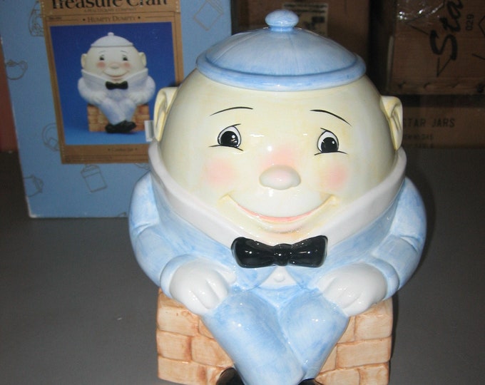 Humpty Dumpty Cookie Jar