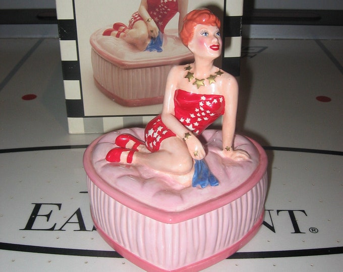 I Love Lucy Ceramic Keepsake Box