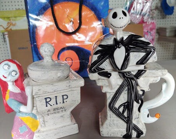 Nightmare Before Christmas Sugar and Creamer