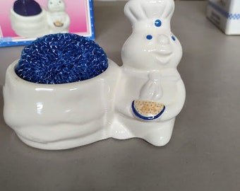 Pillsbury Doughboy Scrubby Holder