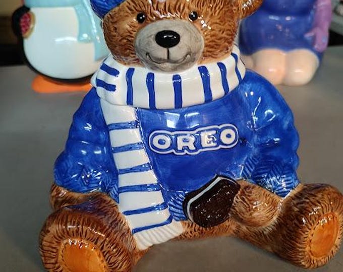 Oreo Bear Cookie Jar