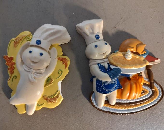Pillsbury Doughboy Large Autumn Magnets