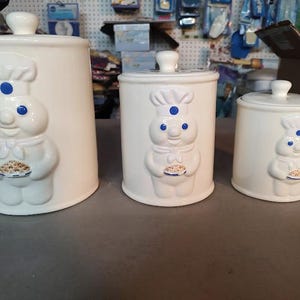 Pillsbury Doughboy Canister - Etsy