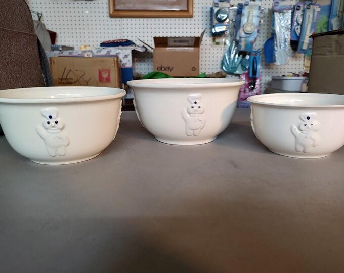 Pillsbury Doughboy Mixing Bowls