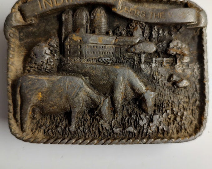 Indiana Metal Belt Buckle