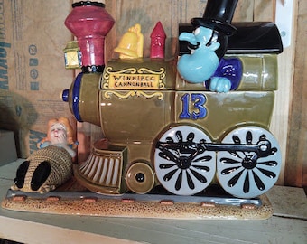 Snidely Whiplash and Nell Cookie Jar from Star Jars