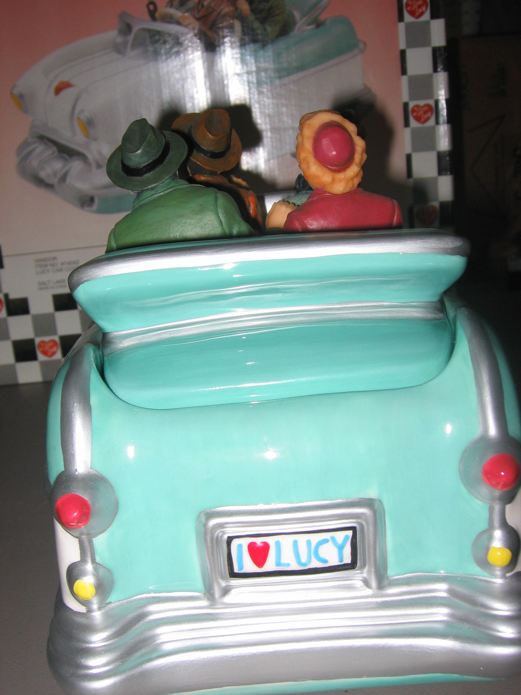 Deluxe I Love Lucy Car Cookie Jar