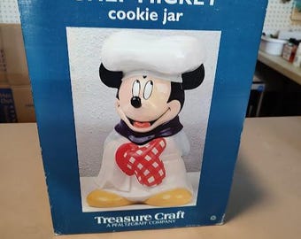 Mickey Chef Cookie Jar